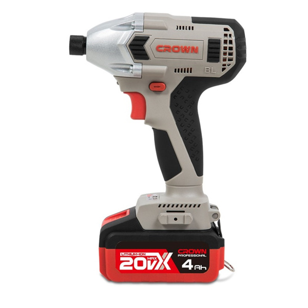 Аккумуляторный ударный винтоверт CROWN CT22021HX-4 TB