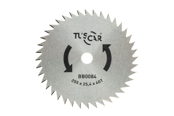 Нож для мотокосы TUSCAR BB0084, Premium, 255x25,4x40T, Saw