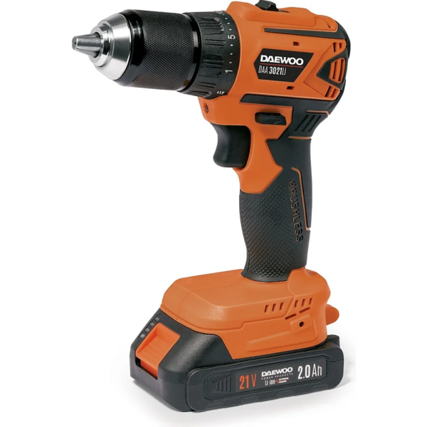 Дрель-шуруповерт аккумуляторная DAEWOO DAA 3021Li SET 