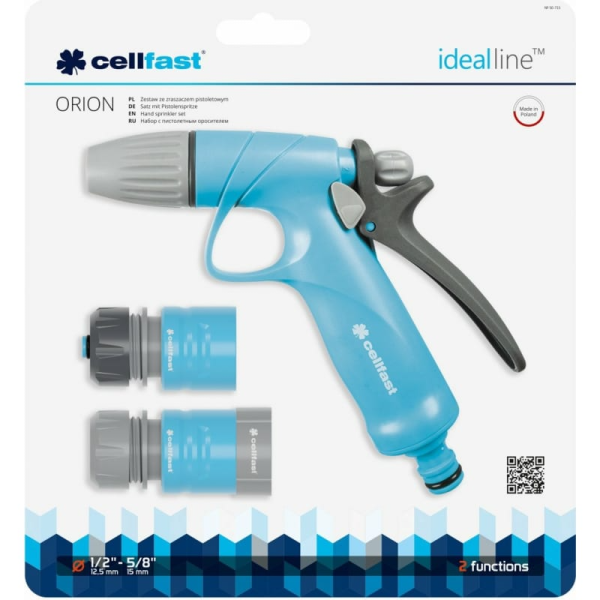 Комплект с пистолетным оросителем Cellfast IDEAL 1/2"-5/8'' 50-715 в Екатеринбурге