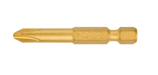 Бита крестовая Felo серия TiN PH 2X50, 10 шт 03202570