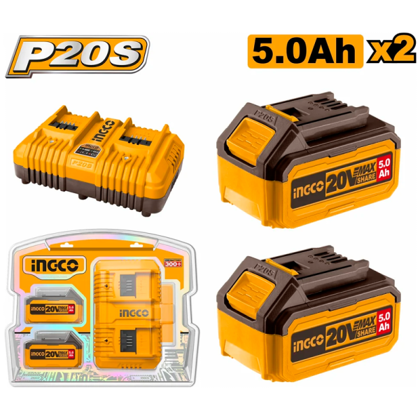 Набор аккумуляторов и зарядки INGCO INDUSTRIAL  FBCPK2425F в Екатеринбурге