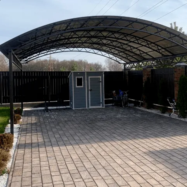 Блок хозяйственный из ПВХ "Keter" Манор Пент 6X4 серый 185х111х200см 42кг  17199514 в Екатеринбурге