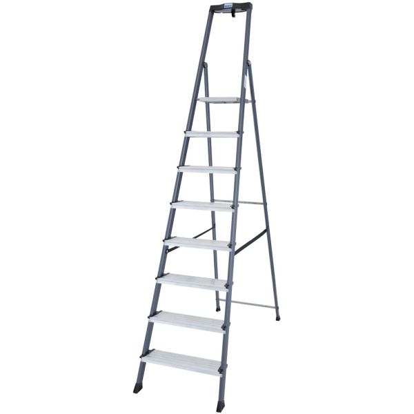 Лестница-стремянка KRAUSE-SECURO анодированная 8 ступеней  126467 в Екатеринбурге