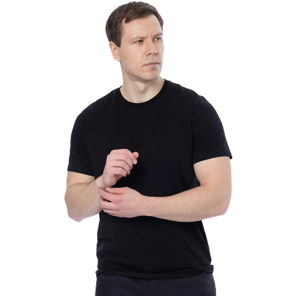 Футболка Brodeks KS711, черный (L) KA-00005480-L в Екатеринбурге