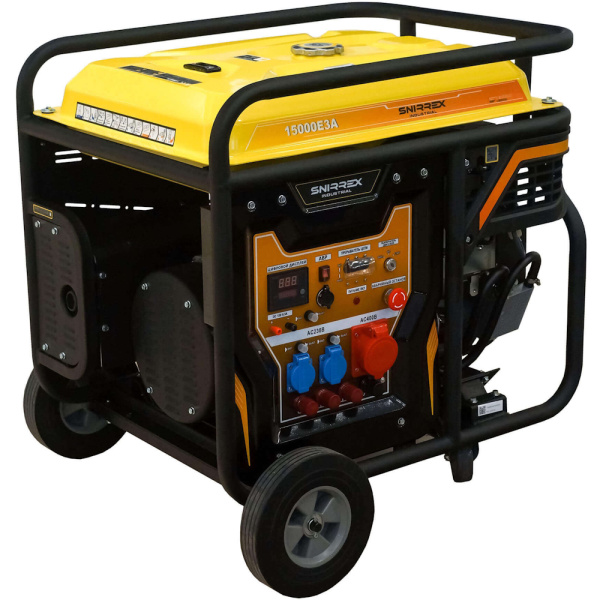 Генератор бензиновый SNIRREX 15000E3A в Екатеринбурге