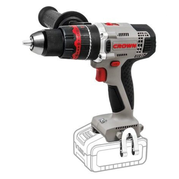 Аккумуляторный ударный шуруповерт CROWN CT21075HMX