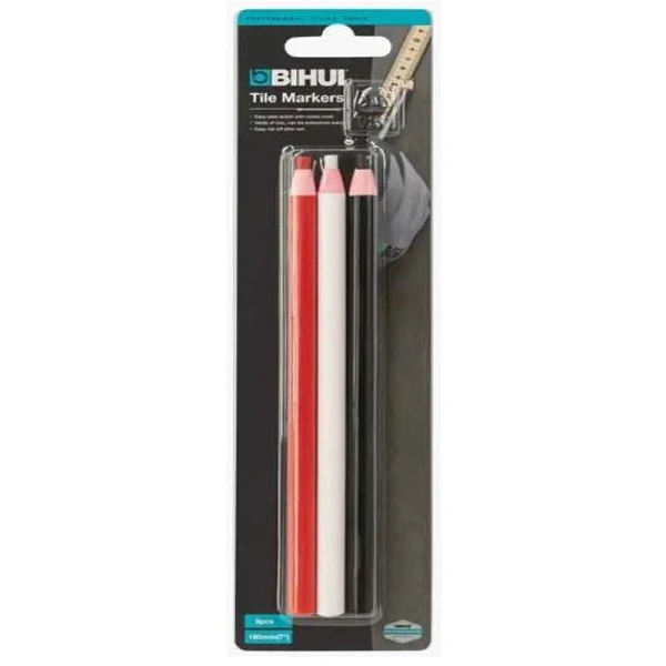 Набор строительных карандашей BIHUI 3шт, 180мм  TCM3 в Екатеринбурге 