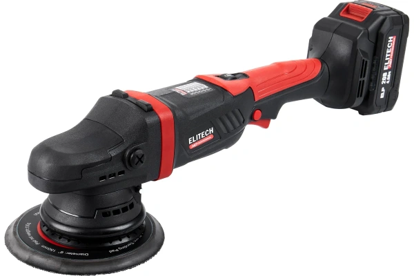 Полировальная машина аккумуляторная Elitech  E2213.044.01 CPM 2015SLR 