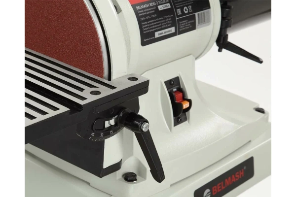 Станок шлифовальный ленточно-дисковый BELMASH BDG-2 152/228 S086A в Екатеринбурге
