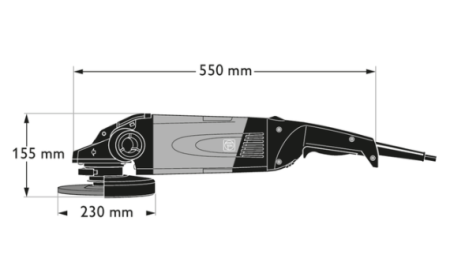 Угловая шлифмашина FEIN WSB 20-230 72210600230 в Екатеринбурге