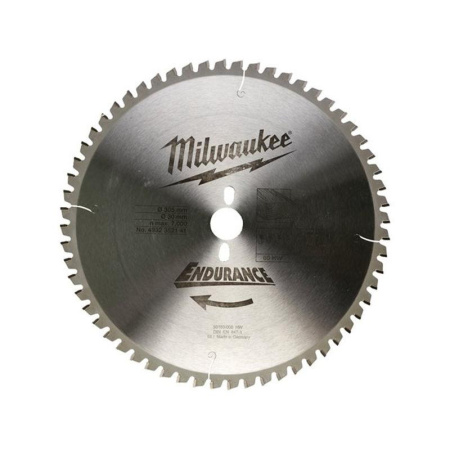 Пильный диск Milwaukee по алюминию для торц.пилы 305х30х3,0 Z96 4932471323
