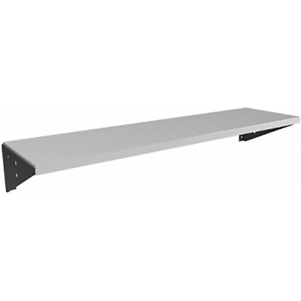 Полка для экрана ВЕРСТАКОФФ QDR-7 170х1175х305мм. RAL7035 118507