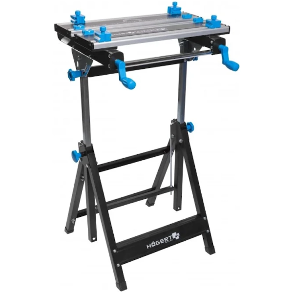 Верстак складной столярный HOEGERT 600x570x770-1070мм  HT7G542 в Екатеринбурге