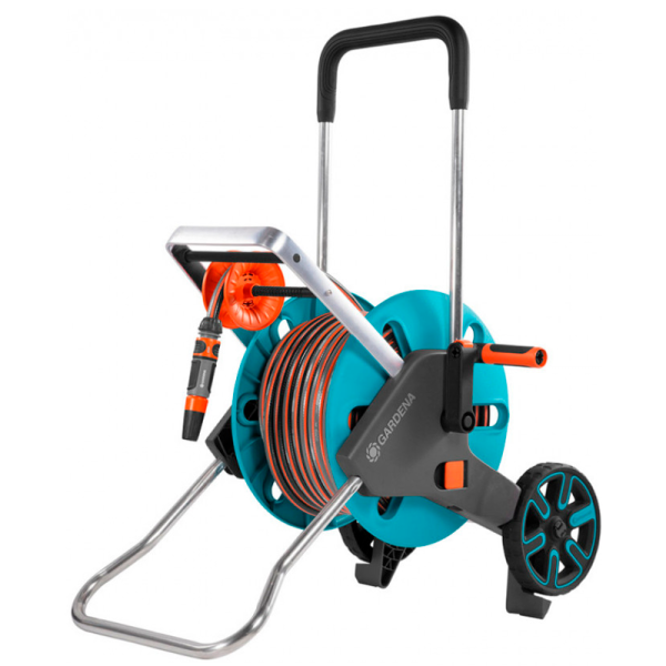 Тележка для шланга Gardena AquaRoll M Easy с комплектом для полива 18517-20.000.00 в Екатеринбурге