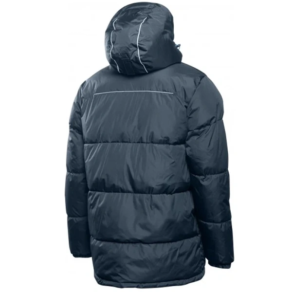 утепленная куртка с капюшоном HOEGERT LEON темно-синяя M/50  HT5B926-M в Екатеринбурге