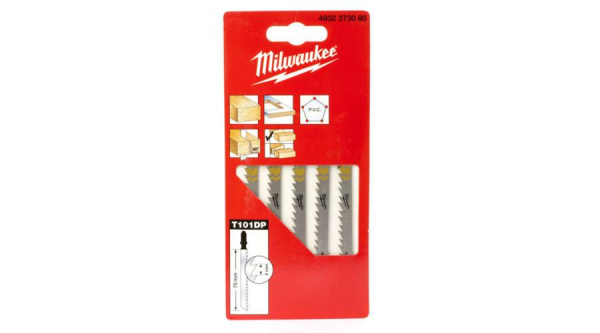 Полотна для лобзика Milwaukee T101DP 75мм 5шт