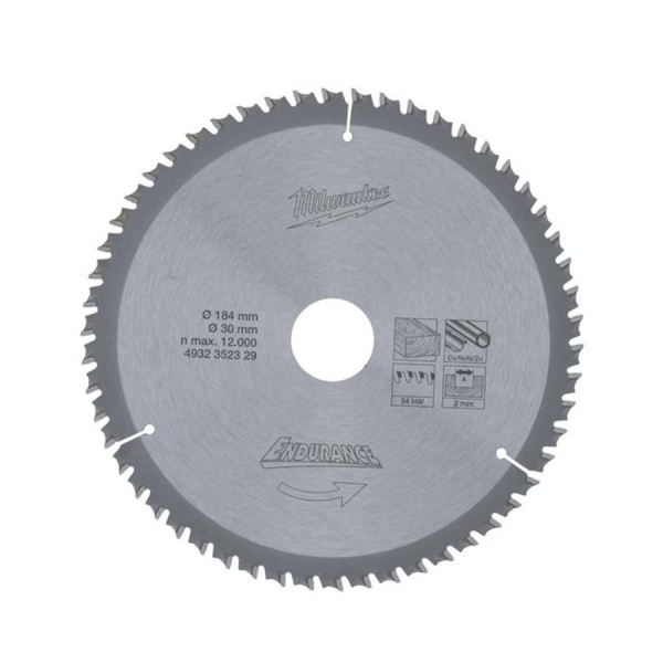 Пильный диск Milwaukee 184/30 Z54