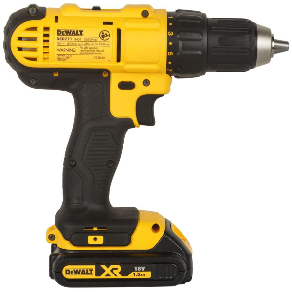 Шуруповерт аккумуляторный DeWalt DCD771S2-QW в Екатеринбурге