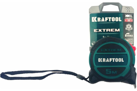 Рулетка KRAFTOOL Extrem 5 метров 32мм.  34127-5 в Екатеринбурге 