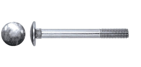 Болт мебельный М12х60 DIN603 (1шт) в Екатеринбурге