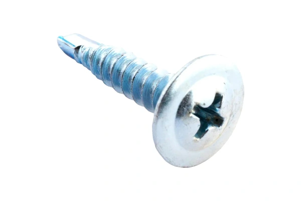 Саморез с пресшайбой СТРОЙБАТ  для тонких пластин с буром оцинкованные 4,2х16мм 1400шт  203660 в Екатеринбурге