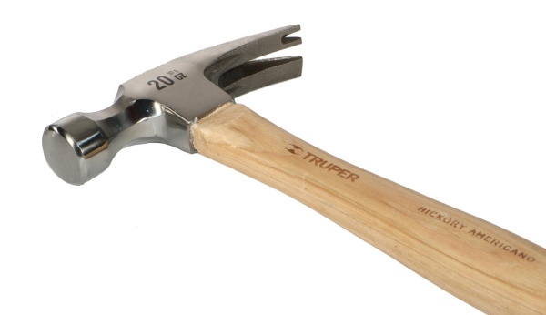 Молоток-гвоздодер Truper 500гр. 400мм. рукоять деревянная  16660 в Екатеринбурге 