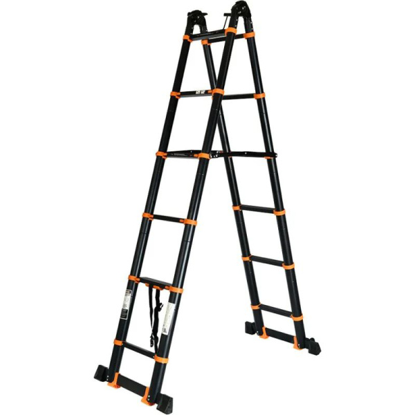 Лестница телескопическая STARTUL 2-х секц. алюм. 210/420см. 2x5 ступ. 14.8кг ST9932-042