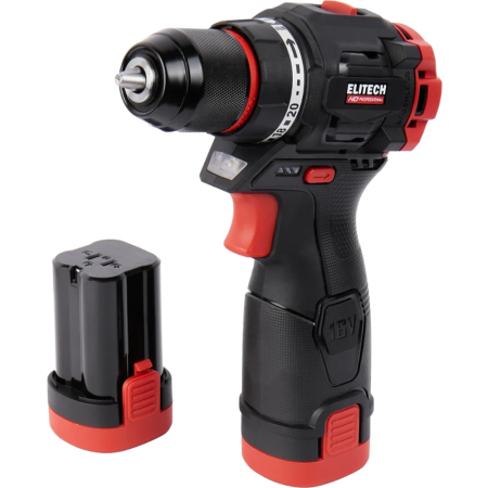 Аккумуляторная дрель-шуруповерт ELITECH CD 16L2  E2201.039.01 в Екатеринбурге