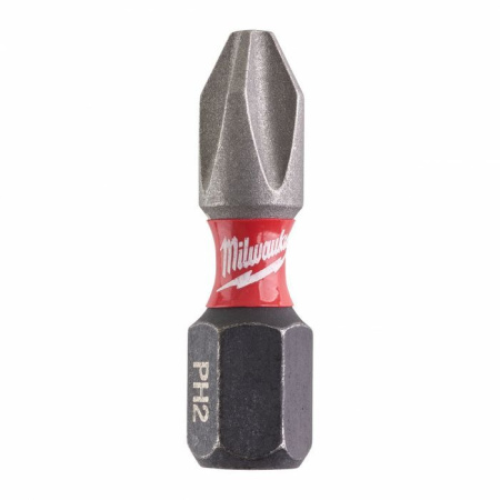 Насадка Milwaukee SHOCKWAVE PH2 25мм (2шт)
