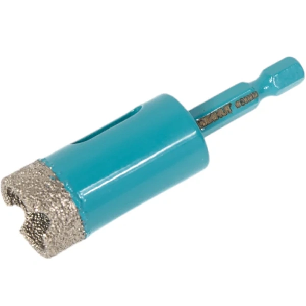 Коронка алмазная BIHUI по керамограниту на дрель, 20 мм, М8  DBDQ20 в Екатеринбурге