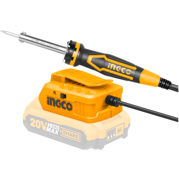 Аккумуляторный паяльник INGCO CSILI2001