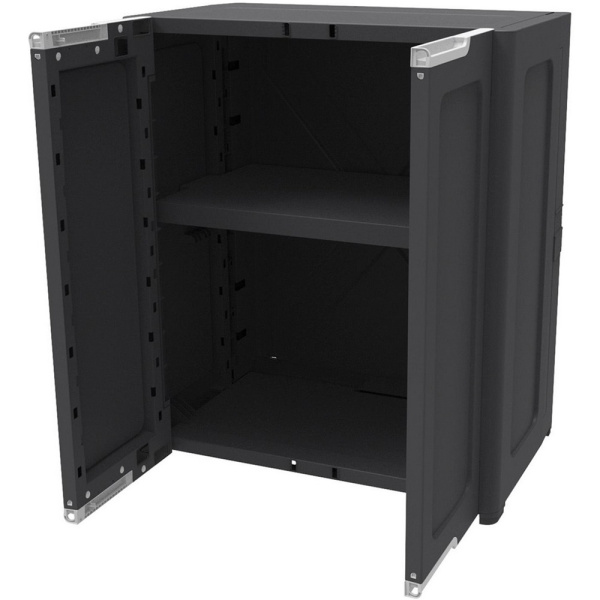 Шкаф из ПВХ "Keter" Мэджик черный 76,5х47х90см  17205249 в Екатеринбурге