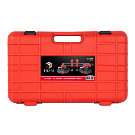 Система стягивания и выравнивания плит  205 мм DIAM EX-2P  (2 присоски с ручной помпой) 600128 в Екатеринбурге