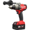 Аккумуляторная безударная дрель-шуруповерт, бесщеточная Milwaukee M18 FDD-502X FUEL