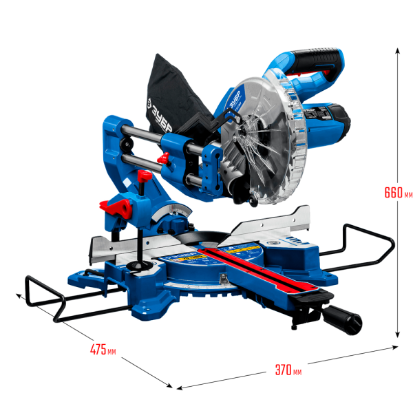 Торцовочная пила с протяжкой ЗУБР ППТ-216-П в Екатеринбурге