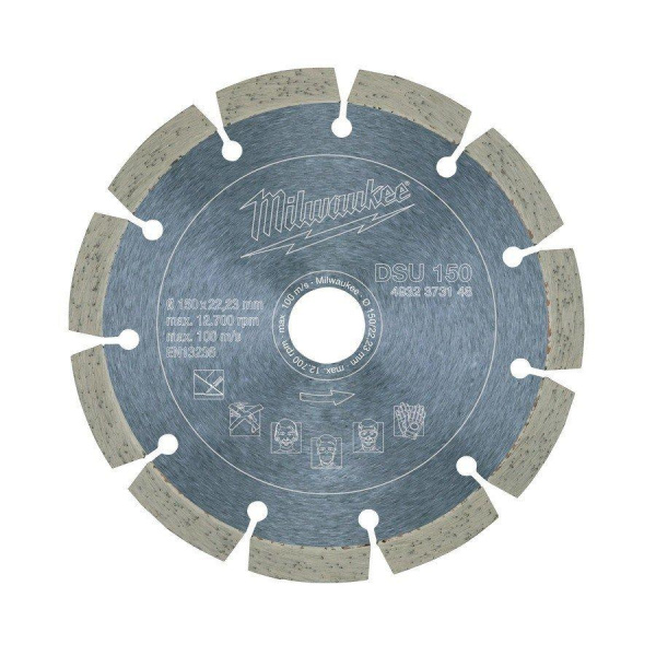 Алмазный диск Milwaukee DSU 150