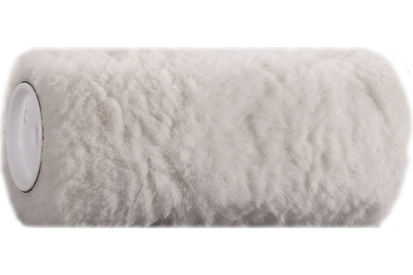 Ролик Kraftool WHITON меховой, белый бюгельная система 250мм. 1-02033-25 в Екатеринбурге 