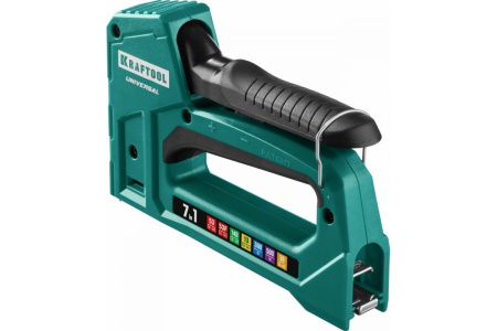 Степлер механический Kraftool 7в1 тип53 (6-14мм.),140 (8-14мм.), 13,53F,36,500  31524 в Екатеринбурге 