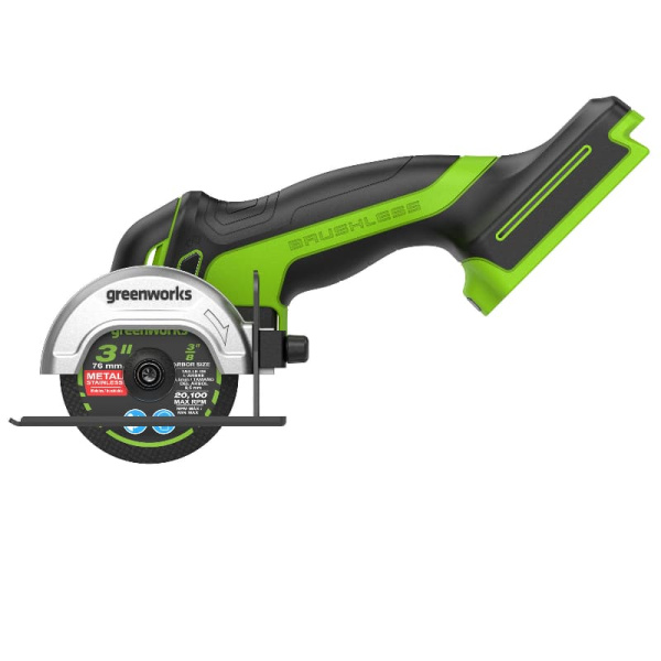 Углошлифовальная машина аккумуляторная Greenworks GD24UCS 3402007 в Екатеринбурге