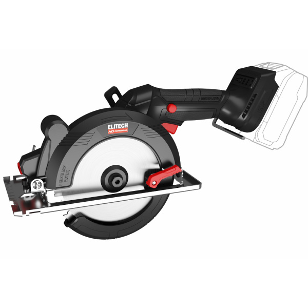 Аккумуляторная пила дисковая ELITECH CCS 2050BL  E2206.041.00