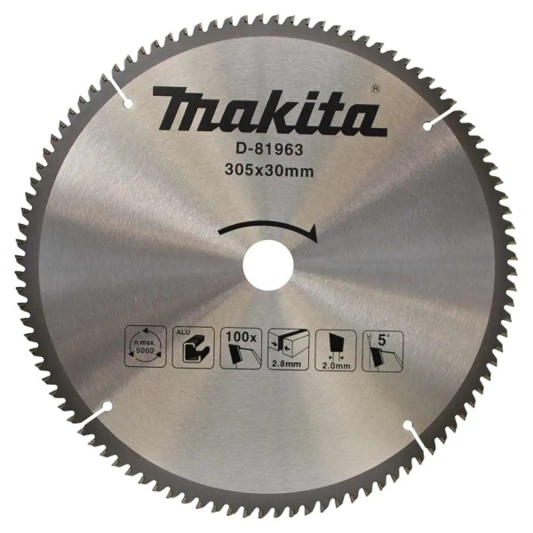 Диск пильный по алюминию МАКITA  D-81963  в Екатеринбурге