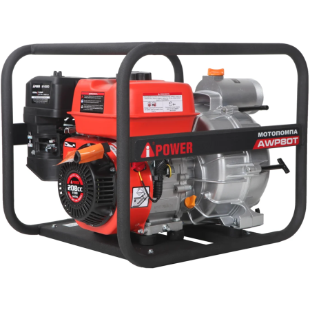 Бензиновая мотопомпа для грязной воды A-iPower AWP80Т 30231 в Екатеринбурге