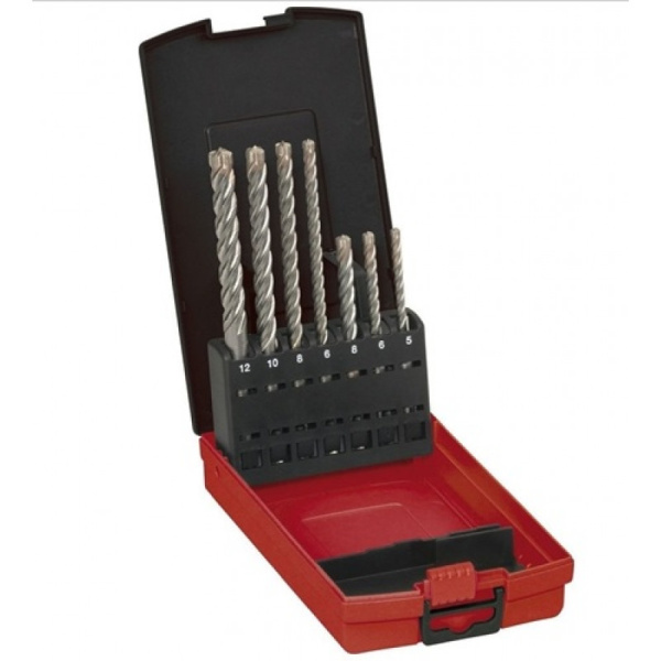 PROMOНабор буров Milwaukee MX4 SDS+ 4932478626+ Насадка для пылеудаления SDS+ 4932464916