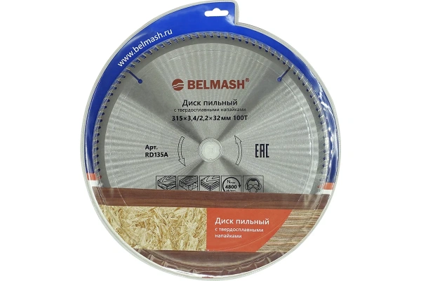 Диск пильный BELMASH RD135A в Екатеринбурге