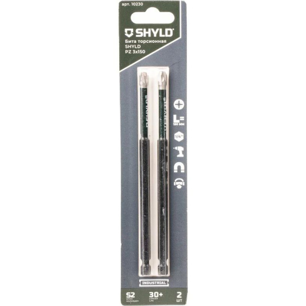 Бита SHYLD торсионная PZ3x150 (2шт.)  10230 в Екатеринбурге