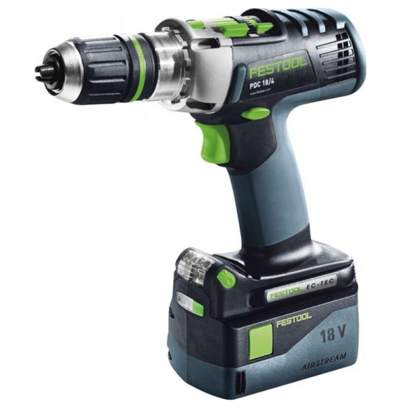 ДРЕЛЬ-ШУРУПОВЁРТ АКК., ударная, в конт. T-Loc, компл. PDC 18/4 Li 5,2 Set