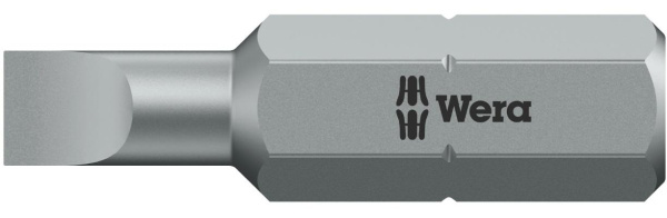 Бита "Wera" Z SL4.5/25мм.0.6мм. WE-072055