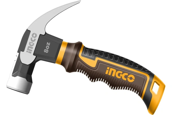 Молоток-гвоздодер INGCO  220г HCH81008D в Екатеринбурге 