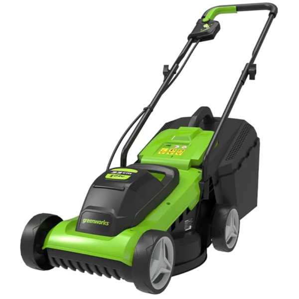 Газонокосилка аккумуляторная Greenworks G24LM33K2 2509607